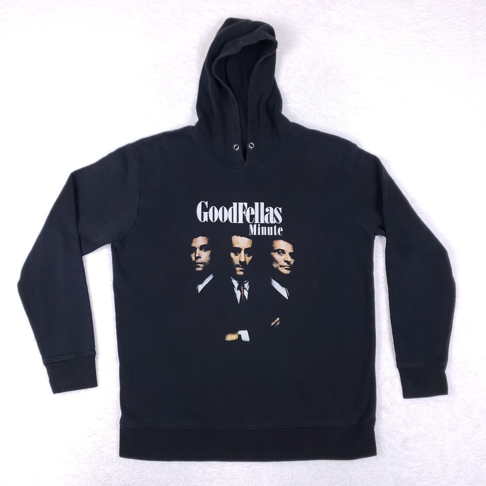 GoodFellas Minute Graphic Film Hoodie Large Black